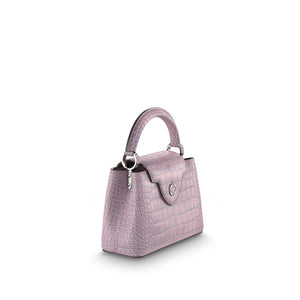 CAPUCINES MINI WITH MATTE ALLIGATOR LEATHER